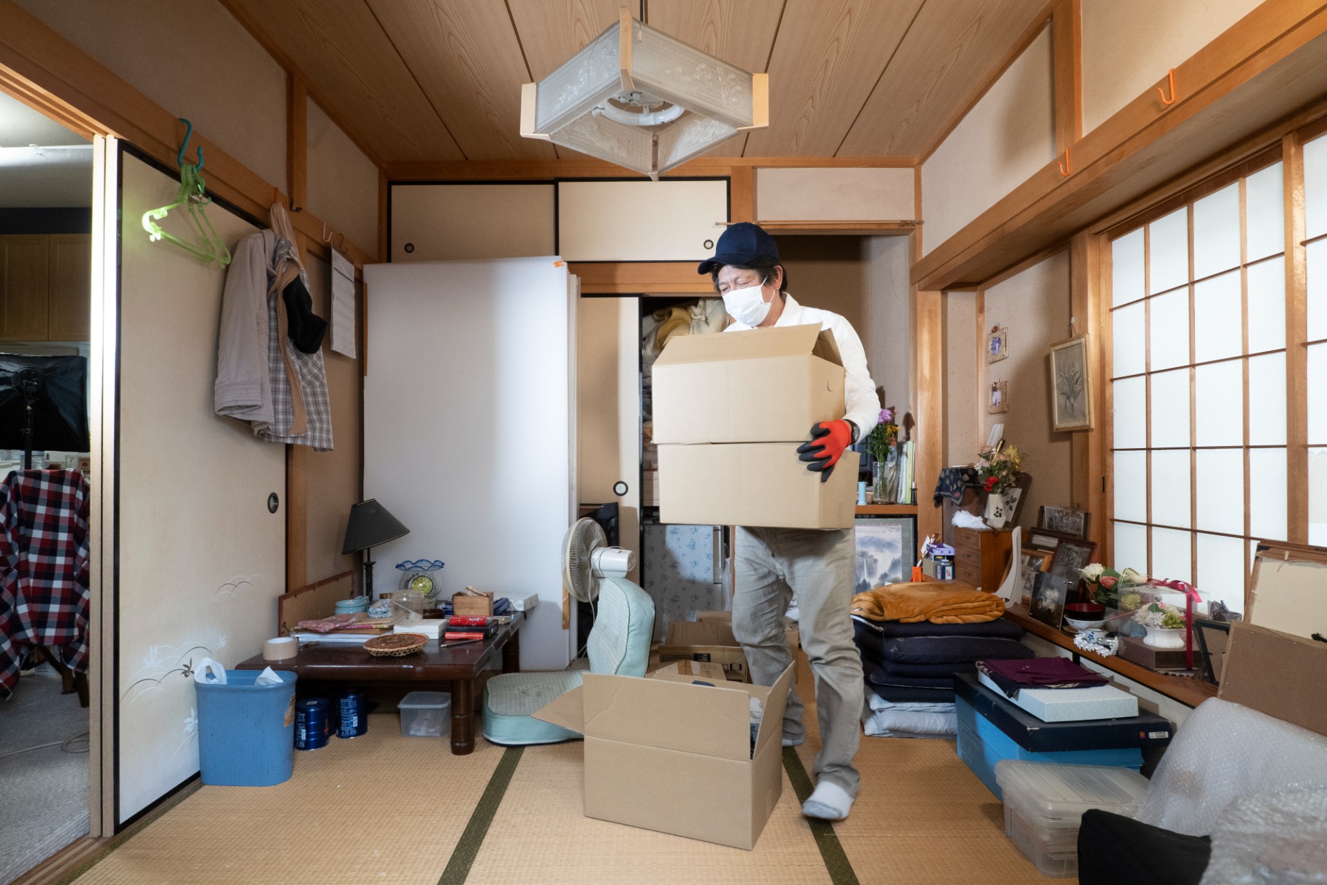 作業の様子