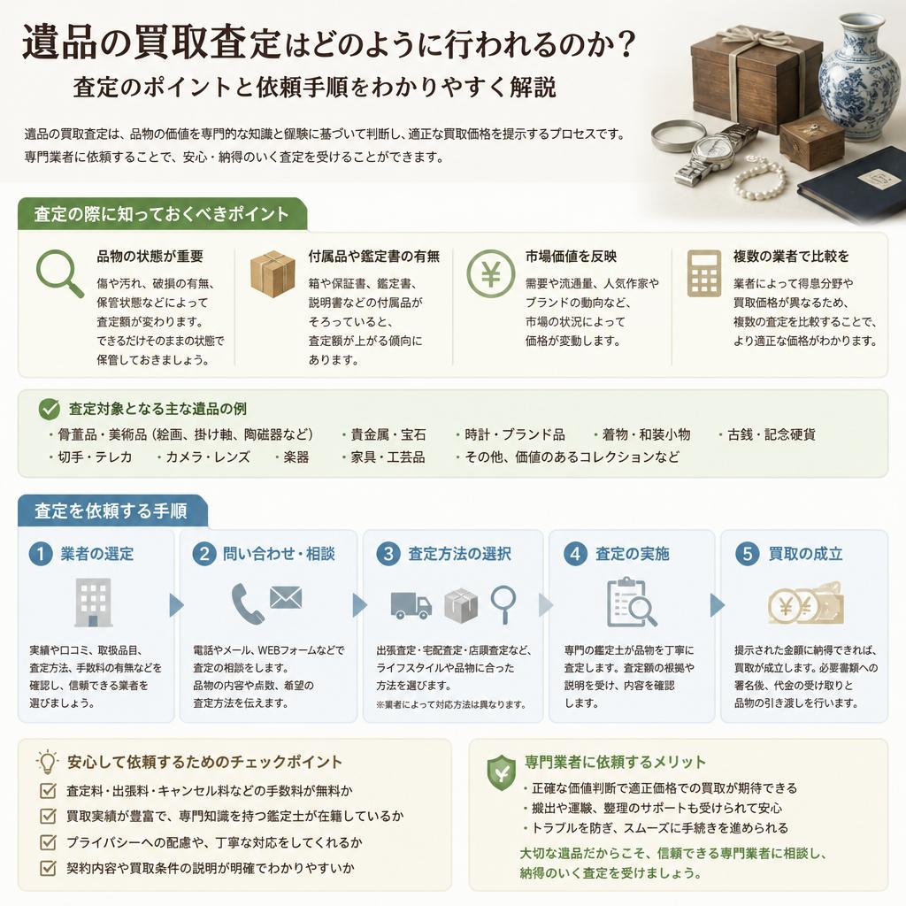 買取査定の進め方