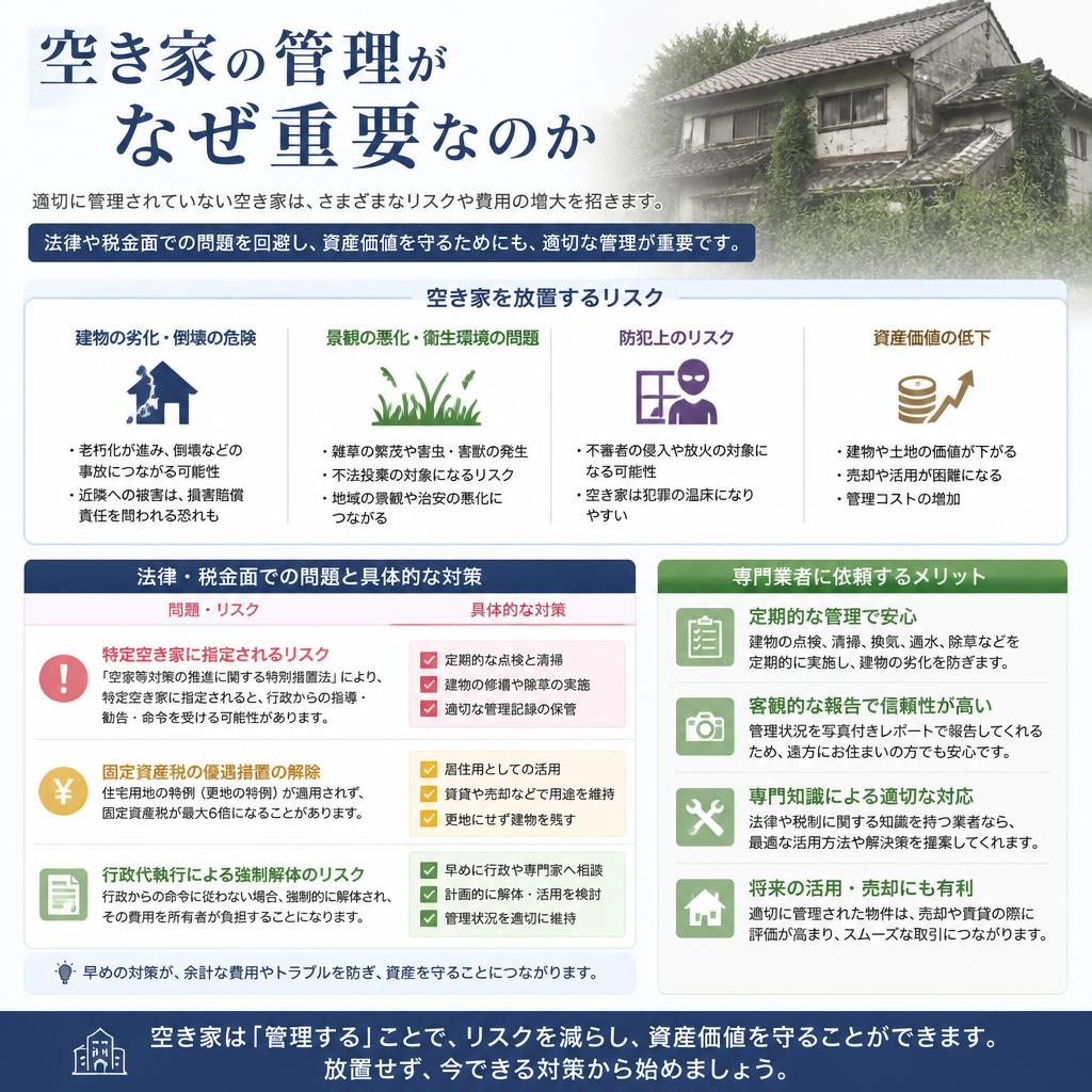 空き家対策の必要性とは？