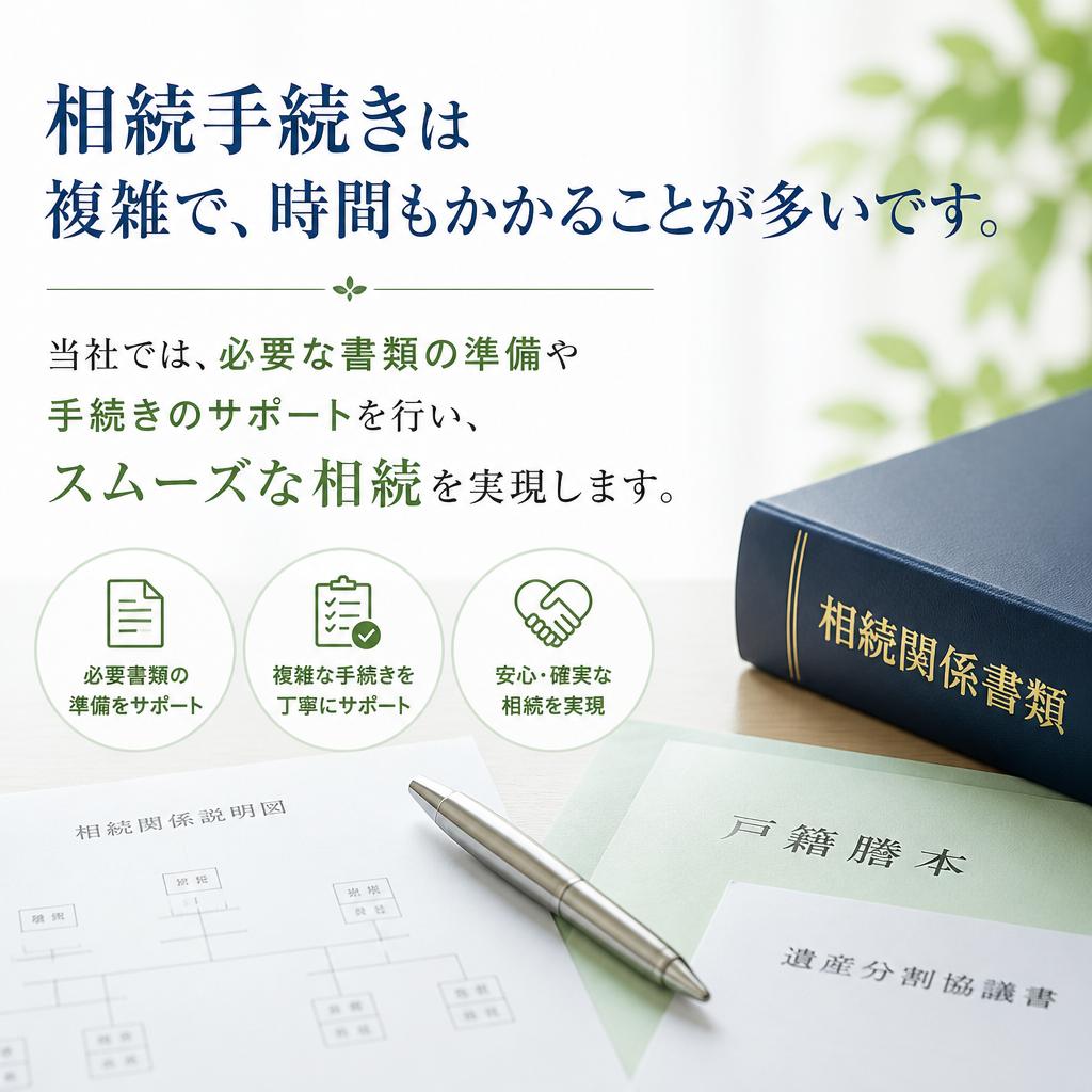 相続手続きの支援