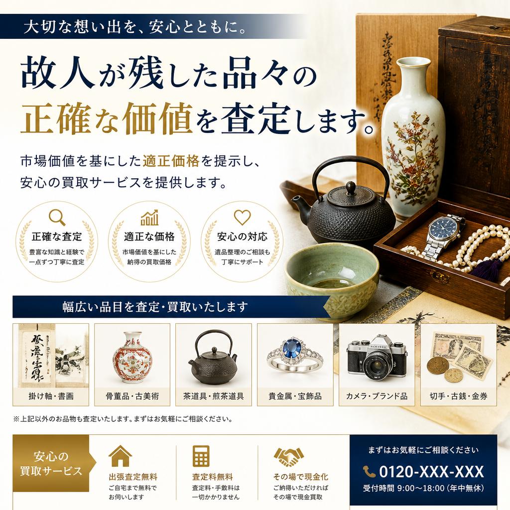 価値査定の確かな技術