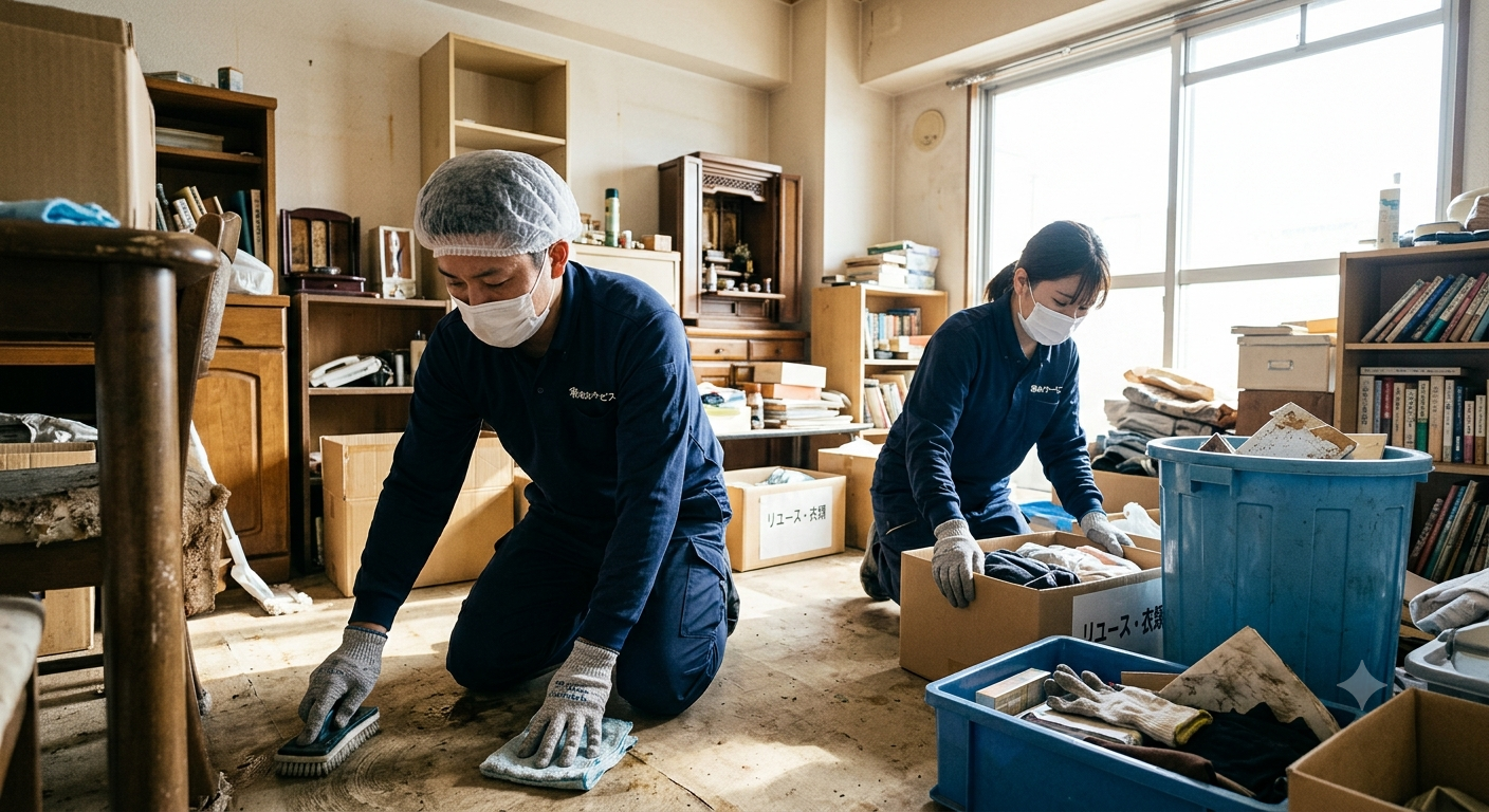当社の遺品整理サービス